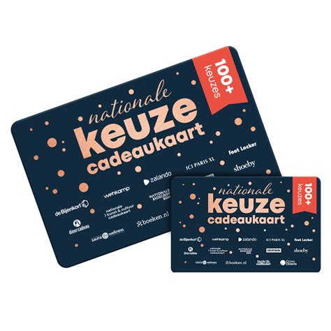keuze cadeaukaart